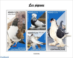 Central Africa 2022 Pigeons, Mint NH, Nature - Birds - Pigeons - Centrafricaine (République)