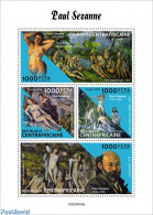 Central Africa 2022 Paul Cezanne, Mint NH, Art - Paintings - República Centroafricana