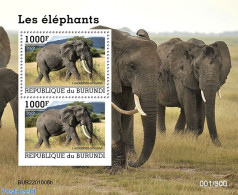 Burundi 2022 Elephants, Mint NH, Nature - Elephants - Sonstige & Ohne Zuordnung