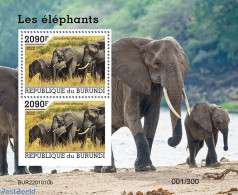 Burundi 2022 Elephants, Mint NH, Nature - Elephants - Sonstige & Ohne Zuordnung