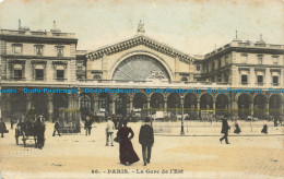 R635655 Paris. La Gare De L Est - Mundo