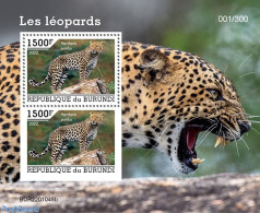 Burundi 2022 Leopards, Mint NH, Nature - Cat Family - Other & Unclassified