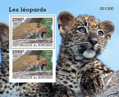 Burundi 2022 Leopards, Mint NH, Nature - Cat Family - Other & Unclassified