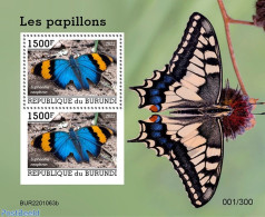 Burundi 2022 Butterflies, Mint NH, Nature - Butterflies - Sonstige & Ohne Zuordnung