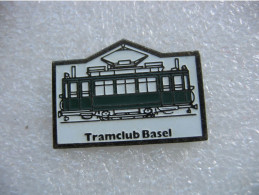 Pin's Du Tram-Club De La Ville De Bâle - Transport
