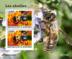 Burundi 2022 Bees, Mint NH, Nature - Bees - Other & Unclassified