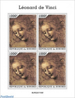 Burundi 2022 Leonardo Da Vinci, Mint NH, Art - Leonardo Da Vinci - Paintings - Sonstige & Ohne Zuordnung