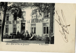 Moll Hôtel Du Duc De Brabant Circulée En 1903 - Mol