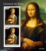 Burundi 2022 Leonardo Da Vinci, Mint NH, Art - Leonardo Da Vinci - Paintings - Autres & Non Classés