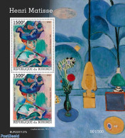 Burundi 2022 Henri Matisse, Mint NH, Art - Paintings - Sonstige & Ohne Zuordnung