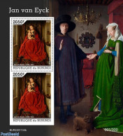 Burundi 2022 Jan Van Eyck, Mint NH, Art - Paintings - Otros & Sin Clasificación