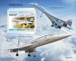 Togo 2022 Concorde, Mint NH, Transport - Concorde - Aircraft & Aviation - Concorde