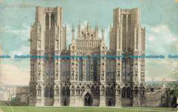 R635700 Wells Cathedral. Valentine Series. 1904 - Mundo