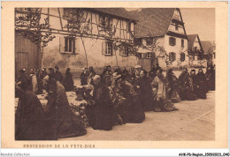AHKP6-0467 - REGION - ALSACE - Procession De La Fête-dieu - Alsace