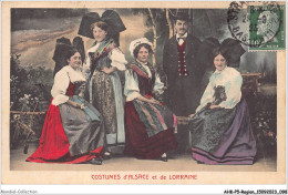 AHKP5-0398 - REGION - ALSACE - Costumes D'alsace Et Lorraine - Alsace