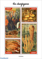 Togo 2022 Mushrooms, Mint NH, Nature - Insects - Mushrooms - Mushrooms