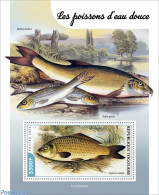 Togo 2022 Freshwater Fishes, Mint NH, Nature - Fish - Vissen