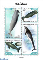 Togo 2022 Whales, Mint NH, Nature - Sea Mammals - Togo (1960-...)