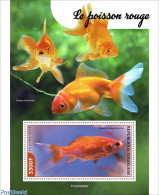 Togo 2022 Goldfish, Mint NH, Nature - Fish - Fische