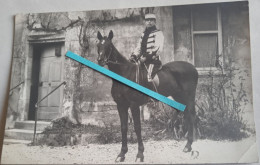 1914 Officier Cavalerie Dolman Cravache Chasseur à Cheval Hussard Cavalier Poilu Ww1 14 18 Photo - Guerre, Militaire