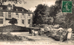 K2505 - BOURBONNE Les BAINS - D52 - L'Hôtel De Ville - Un Coin Du Parc - Bourbonne Les Bains