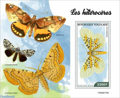 Togo 2022 Moths, Mint NH, Nature - Insects - Togo (1960-...)