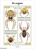 Togo 2022 Spiders, Mint NH, Nature - Insects - Togo (1960-...)