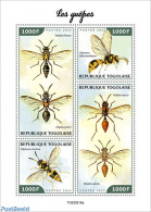 Togo 2022 Wasps, Mint NH, Nature - Insects - Togo (1960-...)