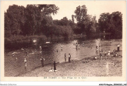 AHKP3-0220 - REGION - CENTRE VAL DE LOIRE - Au Pays Du Berry - Une Plage Sur Le Cher - Centre-Val De Loire