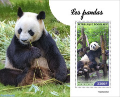 Togo 2022 Pandas, Mint NH, Nature - Pandas - Togo (1960-...)