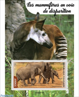 Togo 2022 Endangered Mammals, Mint NH, Nature - Animals (others & Mixed) - Elephants - Togo (1960-...)