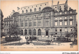 AIFP7-ECOLE-0746 - PARIS - La Sorbonne - Université  - Ecoles