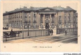 AIFP7-ECOLE-0716 - PARIS - école De Droit  - Scuole