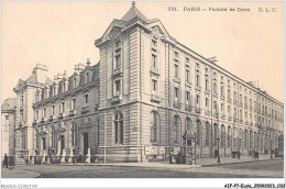 AIFP7-ECOLE-0712 - PARIS - Faculté De Droit  - Ecoles