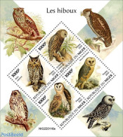 Niger 2022 Owls, Mint NH, Nature - Birds - Birds Of Prey - Owls - Niger (1960-...)