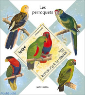 Niger 2022 Parrots, Mint NH, Nature - Parrots - Niger (1960-...)