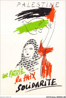 AHVP13-1157 - GREVE - Palestine  - Une Partie - La Paix - Solidarité  - Streiks