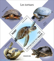 Niger 2022 Turtles, Mint NH, Nature - Turtles - Niger (1960-...)