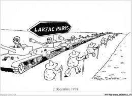 AHVP12-1102 - GREVE - 2 Décembre 1978 - Larzac Paris  - Staking