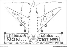 AHVP12-1086 - GREVE - Le Couloir Aérien - Non C'est Non  - Huelga