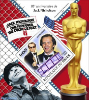 Niger 2022 85th Anniversary Of Jack Nicholson, Mint NH, Performance Art - Movie Stars - Attori