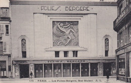 S16549 Cpa Paris - Les Folies Bergère - Rue Richer - Andere Monumenten, Gebouwen