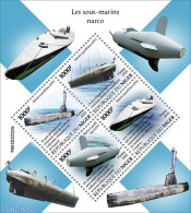 Niger 2022 Narco Submarines, Mint NH, Transport - Ships And Boats - Bateaux