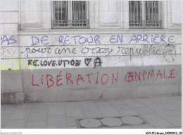 AHVP11-1005 - GREVE - Rennes - Traces Laissées Par Les Manifestations Contre La Réforme Des Retraites - 29 Avril 2023  - Staking