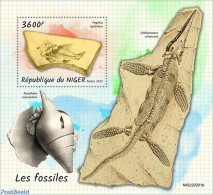 Niger 2022 Fossils, Mint NH, Nature - Prehistoric Animals - Shells & Crustaceans - Prehistory - Vor- U. Frühgeschichte