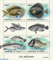 Niger 2022 Fishes, Mint NH, Nature - Fish - Vissen