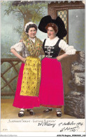 AHKP6-0518 - REGION - ALSACE - Elsässer Tracht - Costume Alsacien CARTE TISSUS - Alsace