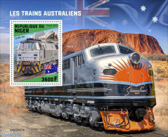 Niger 2022 Australian Trains, Mint NH, Transport - Railways - Eisenbahnen