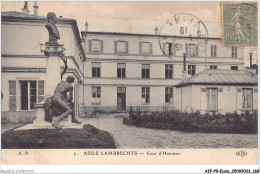 AIFP9-ECOLE-0997 - Asile Lambrechts - Cour D'honneur  - Ecoles