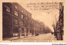 AIFP9-ECOLE-0976 - PARIS - Avenue Parmentier - école Communale  - Ecoles